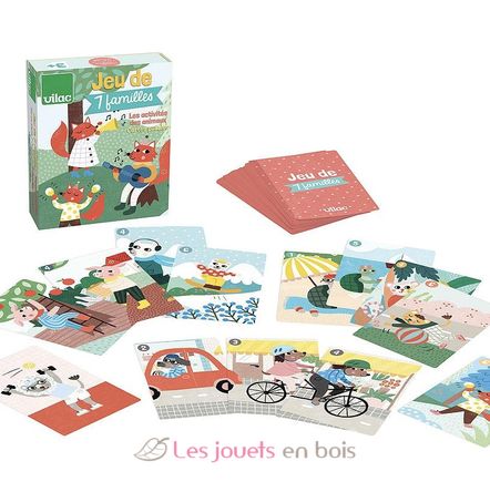 Jeu de 7 familles Michelle Carlslund V8567 Vilac 1