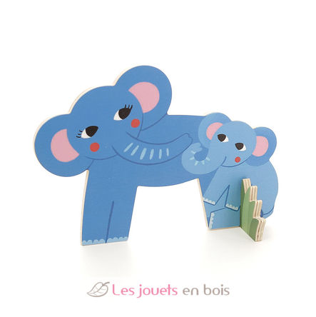 Croquet en bois animaux Petit Safari V8572 Vilac 11