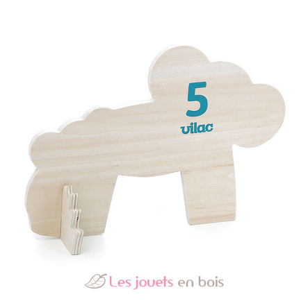 Croquet en bois animaux Petit Safari V8572 Vilac 12