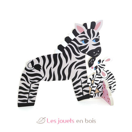 Croquet en bois animaux Petit Safari V8572 Vilac 6