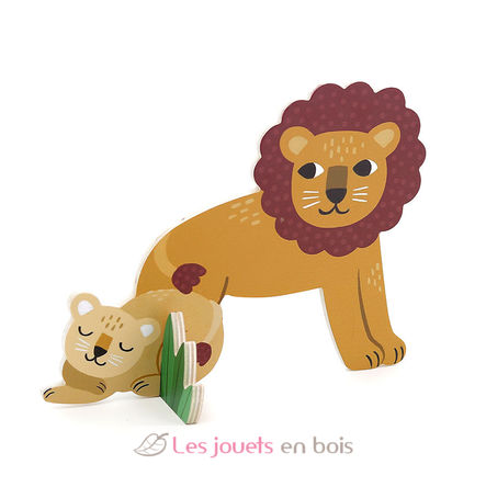 Croquet en bois animaux Petit Safari V8572 Vilac 8