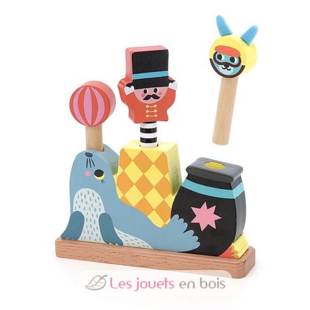 Pop-up en bois Cirque V8573 Vilac 1