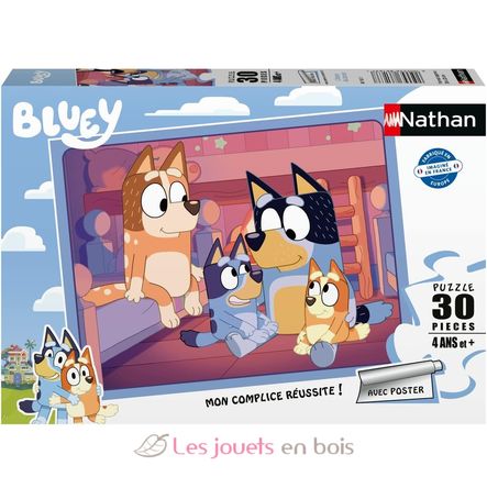 Puzzle L'heure de dormir Bluey 30 pcs N86163 Nathan 1