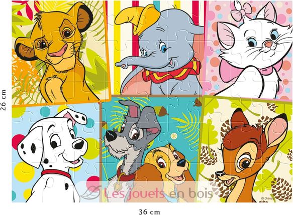 Puzzle Mes animaux Disney préférés 45 pcs N86178 Nathan 4