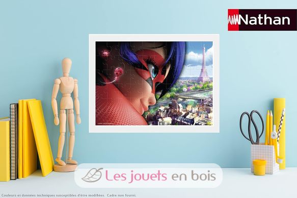 Puzzle Miraculous LadyBug 60 pièces N86181 Nathan 4