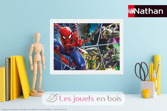 Puzzle Spiderman contre les méchants 45 pcs N86185 Nathan 5