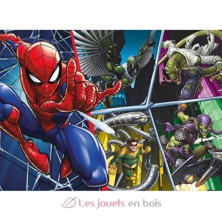 Puzzle Spiderman contre les méchants 45 pcs N86185 Nathan 3