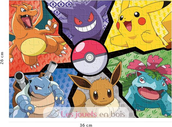 Puzzle Pikachu, Evoli et compagnie 100 pcs N86188 Nathan 3