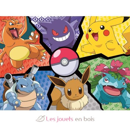 Puzzle Pikachu, Evoli et compagnie 100 pcs N86188 Nathan 2