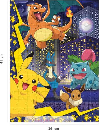 Puzzle La ville des Pokémon 150 pcs N86189 Nathan 3