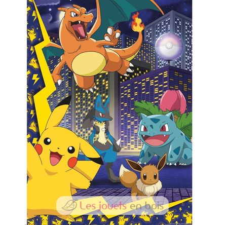 Puzzle La ville des Pokémon 150 pcs N86189 Nathan 2