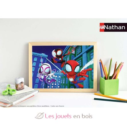 Puzzle L'équipe de Spidey 30 pcs NA86196 Nathan 4