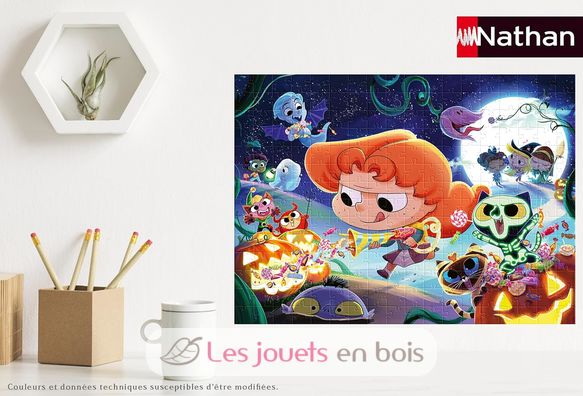 Puzzle Halloween Mortelle Adèle 250 pcs N86199 Nathan 3