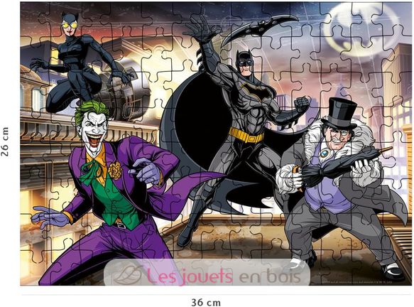 Puzzle Les ennemis de Batman 100 pcs N86224 Nathan 4