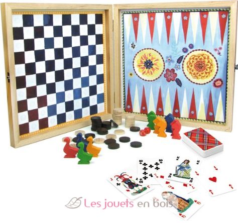 Ma jolie boîte de jeux bucoliques V8635 Vilac 1