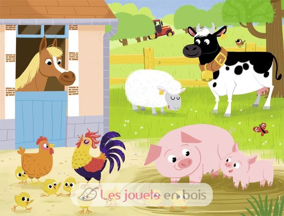 Puzzle Mes amis de la ferme 30 pcs N863655 Nathan 2