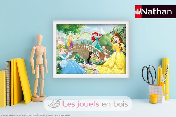 Puzzle Après-midi entre princesses Disney 60 pcs N86567 Nathan 4