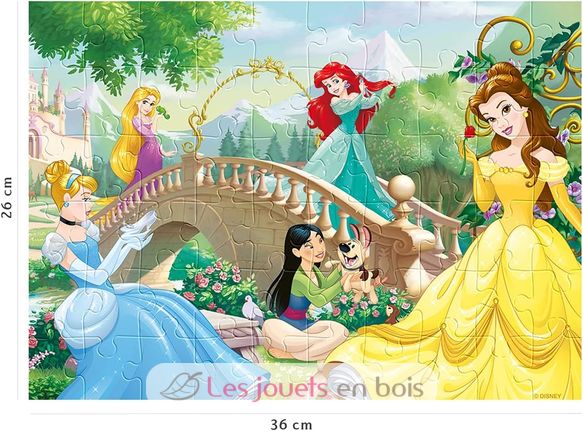 Puzzle Après-midi entre princesses Disney 60 pcs N86567 Nathan 3