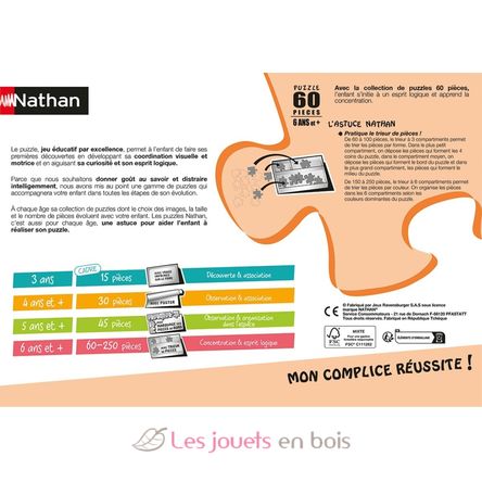 Puzzle Bienvenue au centre équestre 60 pcs N866267 Nathan 6