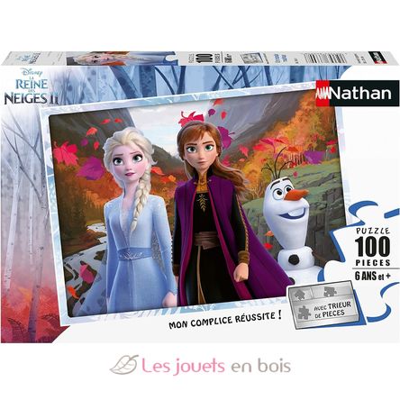 Puzzle La Reine des Neiges 2 100 pcs N86768 Nathan 1