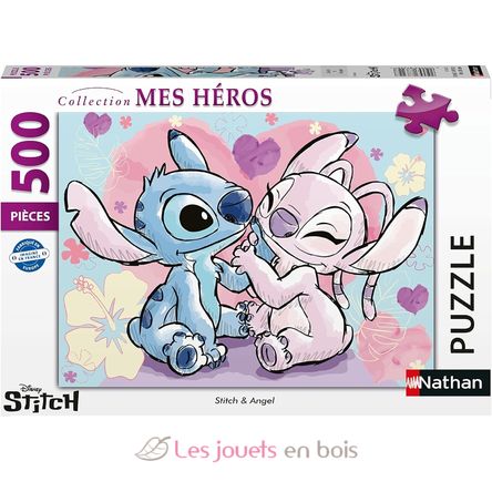 Puzzle Stitch et Angel 500 pcs N87322 Nathan 1