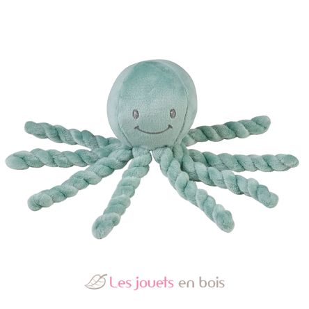 Peluche Octopus poulpe vert de gris NA874069 Nattou 1