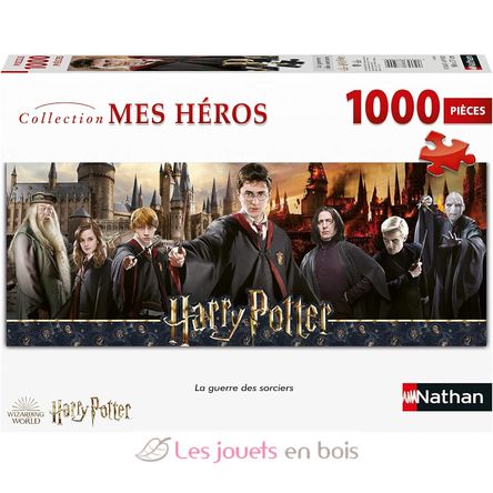 Puzzle Guerre des sorciers Harry Potter 1000 pcs N87642 Nathan 1