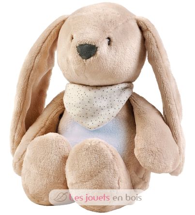 Veilleuse peluche lapin beige Sleepy NA876582 Nattou 2