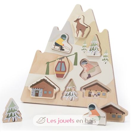 Puzzle d'encastrement Les Dolomites SE87858 Sevi 1
