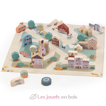 Puzzle à jouer Village des Alpes SE87859 Sevi 1