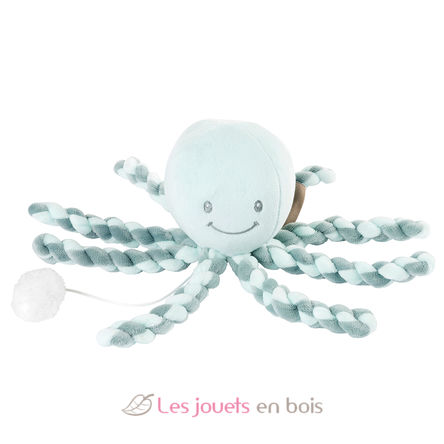 Octopus Poulpe Musical vert de gris