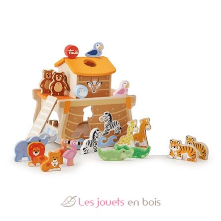 Boîte à formes Arche de Noé - Un jeu Hape - Boutique BCD JEUX