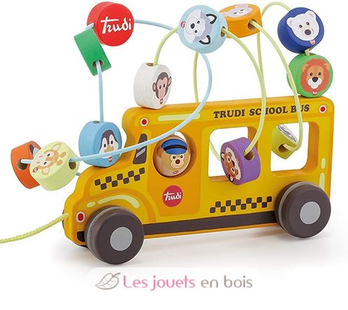 Labyrinthe Bus Scolaire avec roues SEV88016 Sevi 1