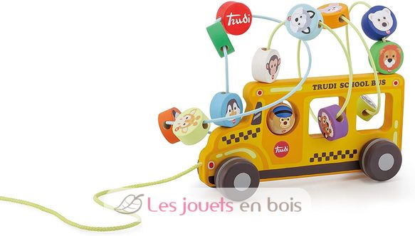 Labyrinthe Bus Scolaire avec roues SEV88016 Sevi 2