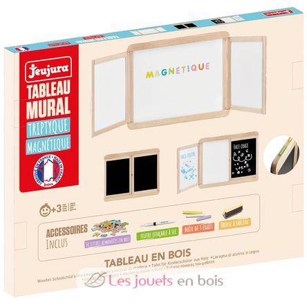 Tableau mural triptyque magnétique JJ8807 Jeujura 3