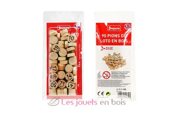 90 pions de loto JJ021-2356 Jeujura 4