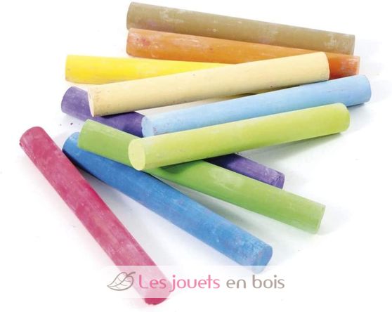 Boite de 10 craies de couleur JJ0130-1255 Jeujura 1