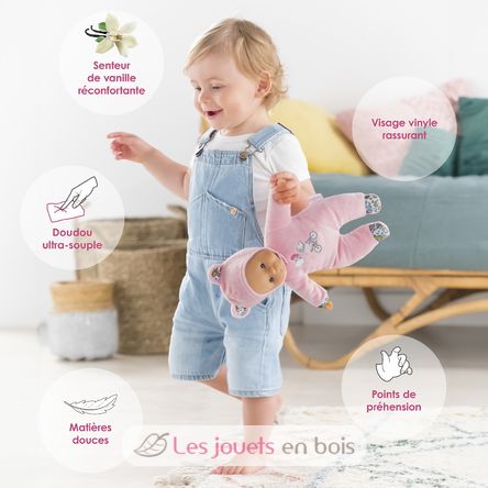 Poupon Pti' Cœur Ours Rose CO-9000100700 Corolle 9