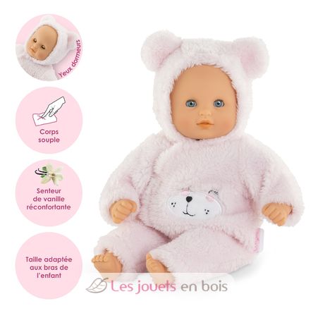 Poupon Bébé Calin Ourson d'Amour CO-9000100720 Corolle 11