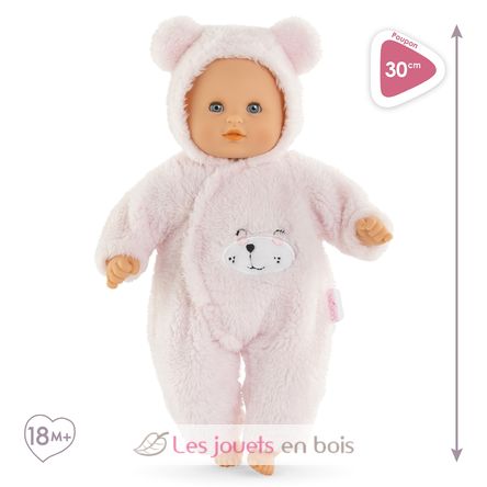 Poupon Bébé Calin Ourson d'Amour CO-9000100720 Corolle 12