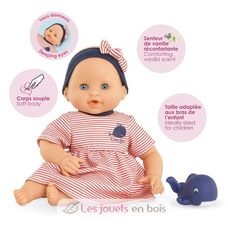 Poupon Bébé Bain Calypso CO-9000100860 Corolle 4