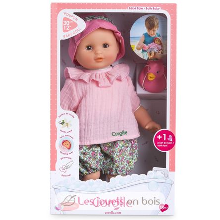 Poupon Bébé Bain Coralie CO-9000100870 Corolle 7