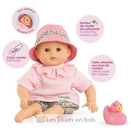 Poupon Bébé Bain Coralie CO-9000100870 Corolle 5