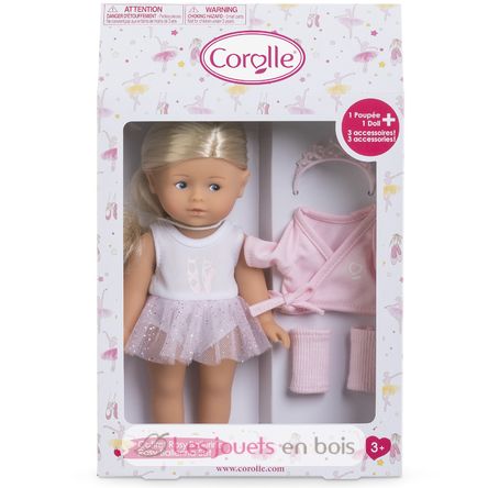Coffret Mini Poupée Rosy Ballerine CO-9000240130 Corolle 12
