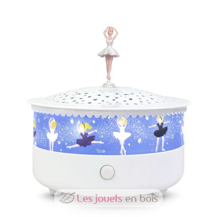 Veilleuse projecteur d'étoiles Ballerine TR9011 Trousselier 1