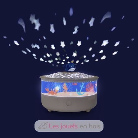 Veilleuse projecteur d'étoiles Océan TR9042 Trousselier 2