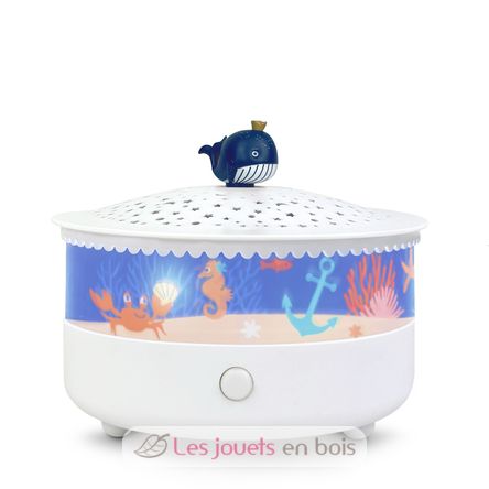 Veilleuse projecteur d'étoiles Océan TR9042 Trousselier 1
