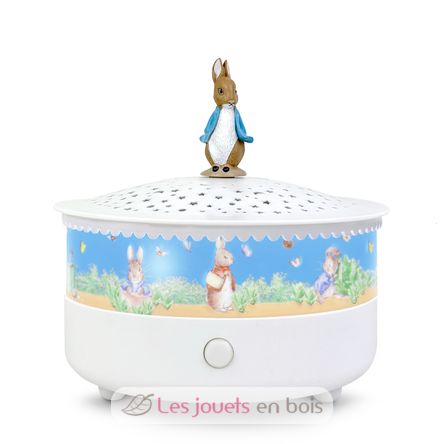 Veilleuse projecteur d'étoiles Pierre Lapin TR9060 Trousselier 1