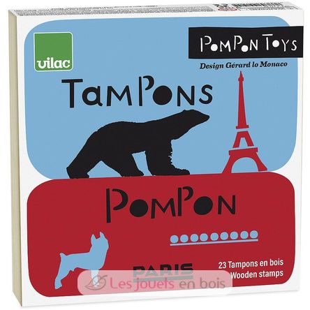 Coffret tampons Pompon V9105 Vilac 5