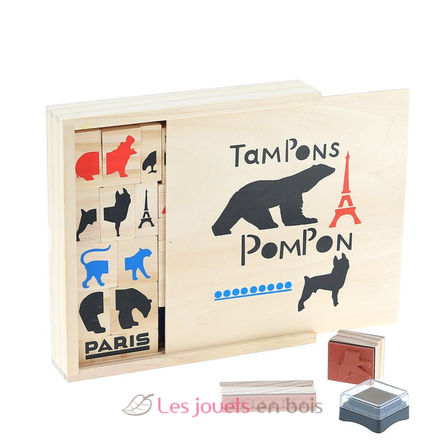 Coffret tampons Pompon V9105 Vilac 3